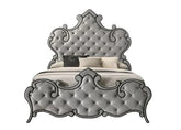 Perine Gray Velvet Eastern King Bed Model BD01061EK By ACME Furniture